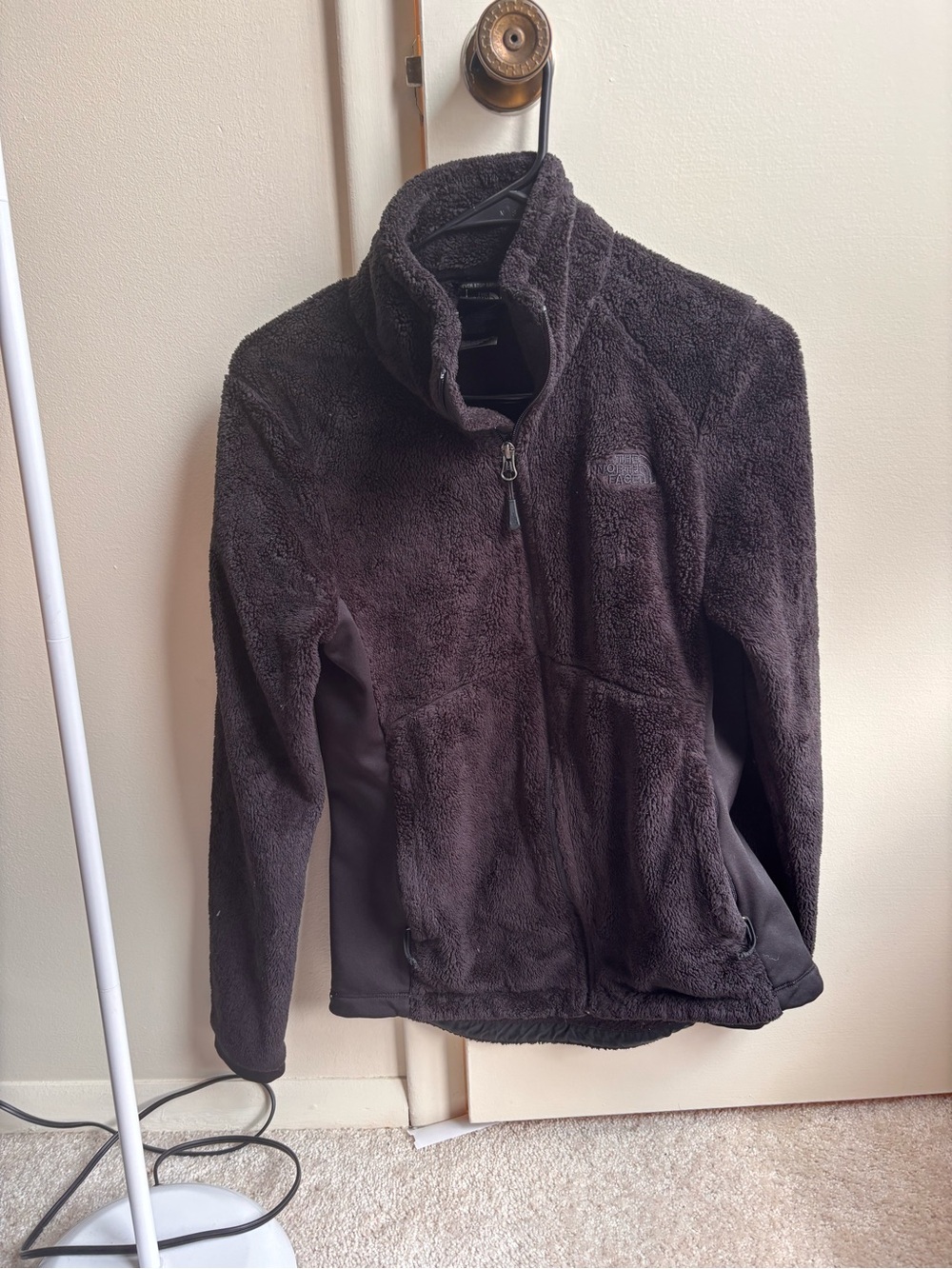The North Face black Sherpa Fleece Jacket